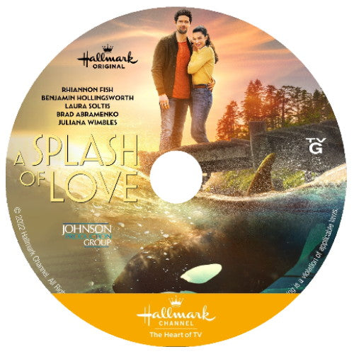 A SPLASH OF LOVE DVD MOVIE 2022 Benjamin Hollingsworth