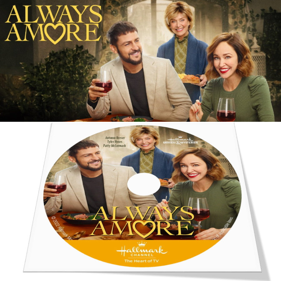 ALWAYS AMORE DVD HALLMARK MOVIE 2022 Tyler Hynes TheTv Movies