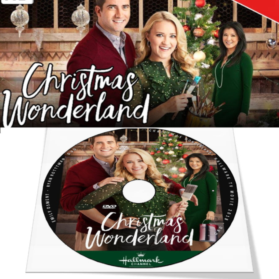 CHRISTMAS WONDERLAND DVD 2018 MOVIE Emily Osment