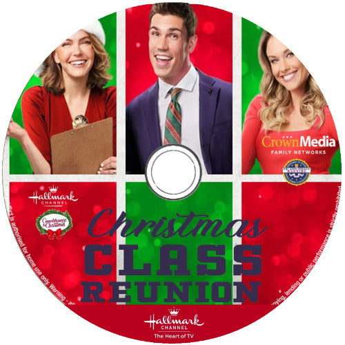 CHRISTMAS CLASS REUNION DVD MOVIE 2022 - Aimeé Teegarden