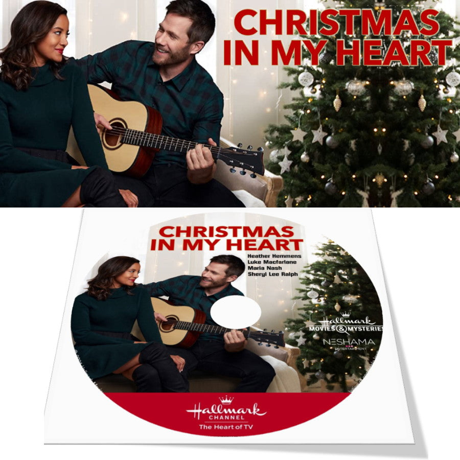 CHRISTMAS IN MY HEART DVD MOVIE 2021 Luke Macfarlane Heather Hemmens