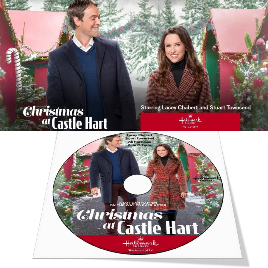 CHRISTMAS AT CASTLE HART DVD MOVIE 2021 Lacey Chabert