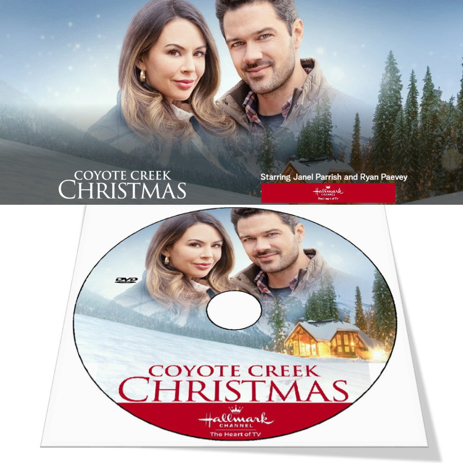 COYOTE CREEK CHRISTMAS DVD MOVIE 2021 Ryan Paevey Janel Parrish