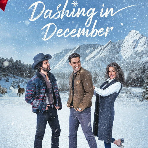 DASHING IN DECEMBER DVD 2020 MOVIE Andie MacDowell