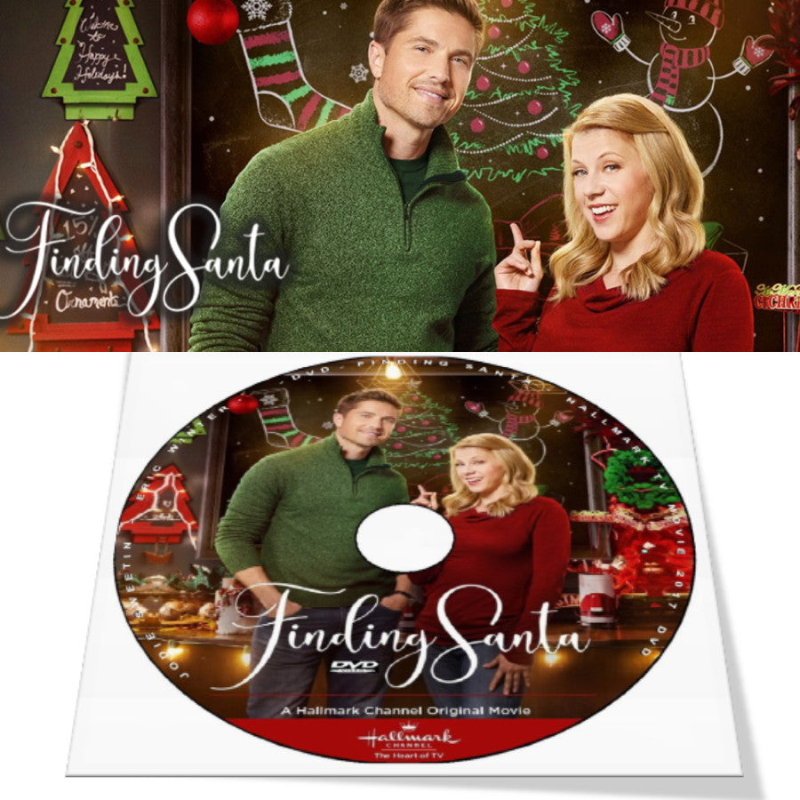 FINDING SANTA DVD CHRISTMAS MOVIE 2017 Eric Winter Jodie Sweetin
