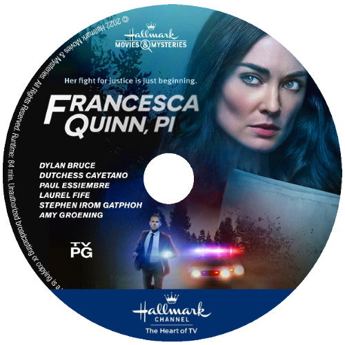 FRANCESCA QUINN, PI DVD MOVIE 2022 - Mallory Jansen
