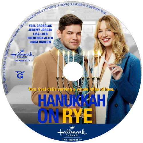 HANUKKAH ON RYE DVD CHRISTMAS MOVIE 2022