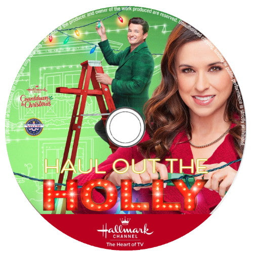 HAUL OUT THE HOLY DVD CHRISTMAS MOVIE 2022 Lacey Chabert & Wes Brown