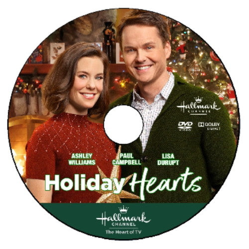 HOLIDAY HEARTS DVD CHRSITMAS MOVIE 2019 Ashley Williams, Paul Campbell.