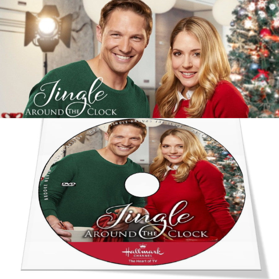 JINGLE AROUND THE CLOCK DVD MOVIE 2018 Brooke Nevin