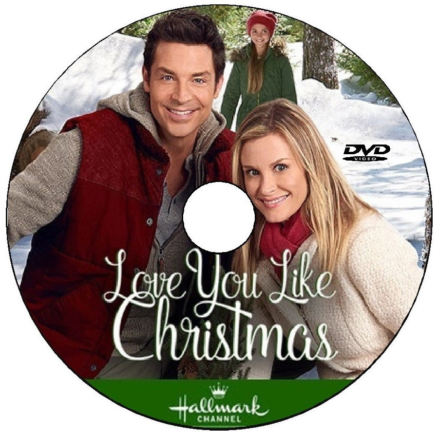 LOVE YOU LIKE CHRISTMAS DVD HALLMARK MOVIE 2016 Brennan Elliott