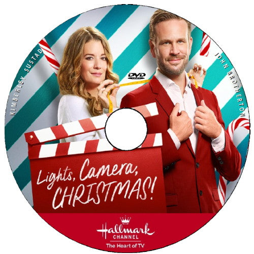 LIGHTS, CAMERA, CHRISTMAS! DVD MOVIE 2022 - Kimberley Sustad