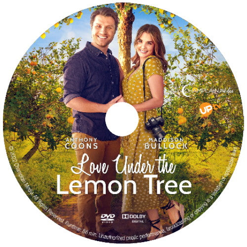 LOVE UNDER THE LEMON TREE DVD 2022 UPTV MOVIE