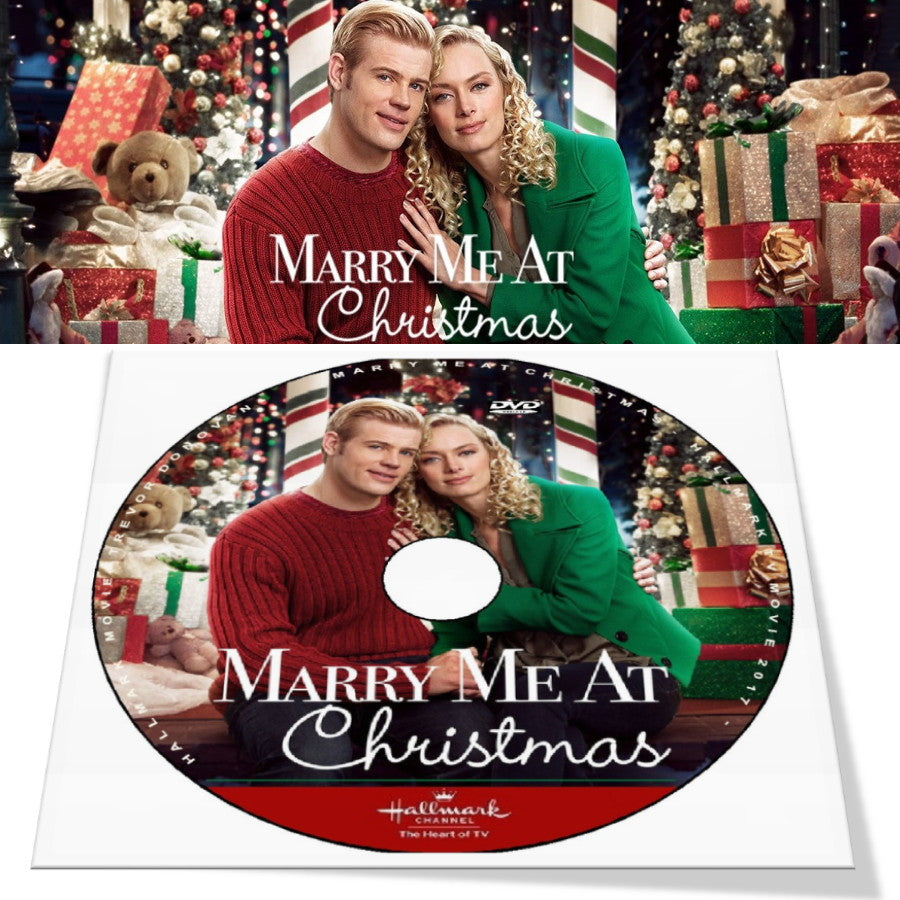 MARRY ME AT CHRISTMAS DVD MOVIE 2017 Trevor Donovan