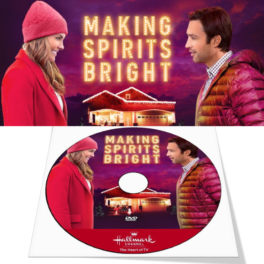 MAKING SPIRITS BRIGHT DVD MOVIE 2021 TAYLOR COLE