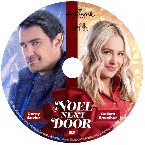 NOEL NEXT DOOR DVD CHRISTMAS MOVIE 2022 Corey Sevier