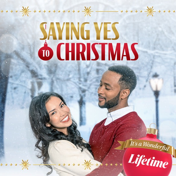 SAYING YES TO CHRISTMAS DVD LIFETIME MOVIE 2021
