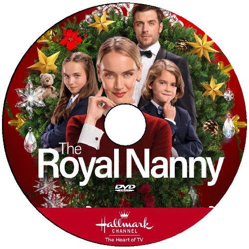 THE ROYAL NANNY DVD CHRISTMAS MOVIE 2022 - Rachel Skarsten