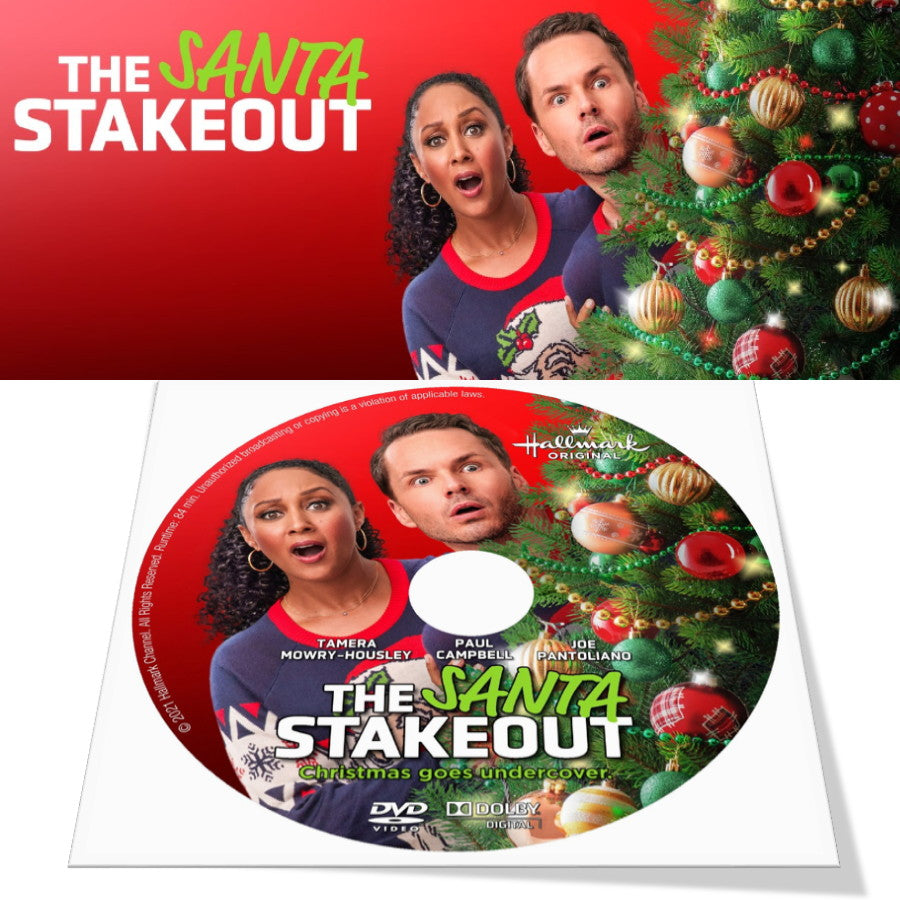 THE SANTA STAKEOUT DVD MOVIE 2021 Paul Campbell