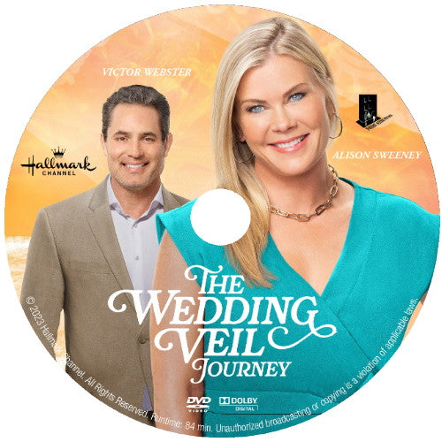 THE WEDDING VEIL JOURNEY DVD MOVIE 2023 Alison Sweeney