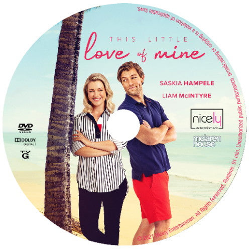 THIS LITTLE LOVE OF MINE DVD GAF MOVIE 2022
