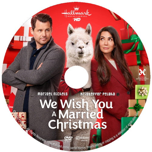 WE WISH YOU A MARRIED CHRISTMAS DVD HALLMARK MOVIE 2022 TheTv Movies