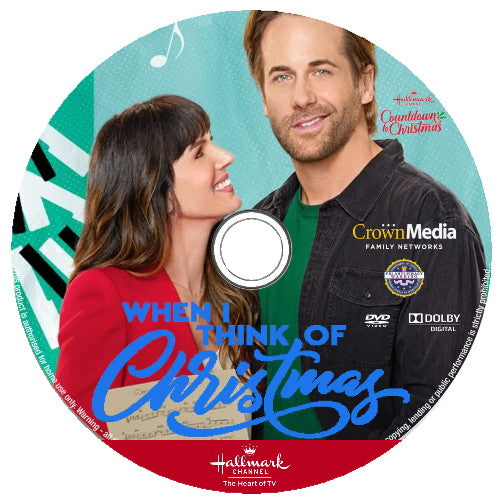 WHEN I THINK OF CHRISTMAS DVD MOVIE 2022 - Niall Matter