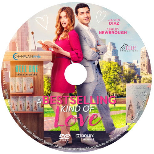 (08) A BESTSELLING KIND OF LOVE DVD MOVIE 2024 - Ashley Newbrough
