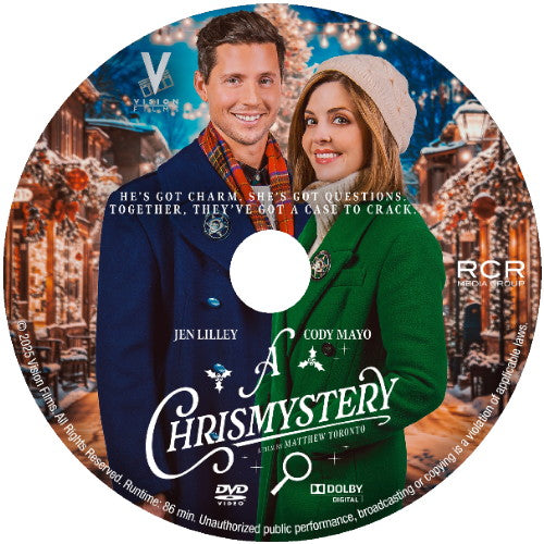 (08) A CHRISMYSTERY DVD MOVIE 2025 - Jen Lilley