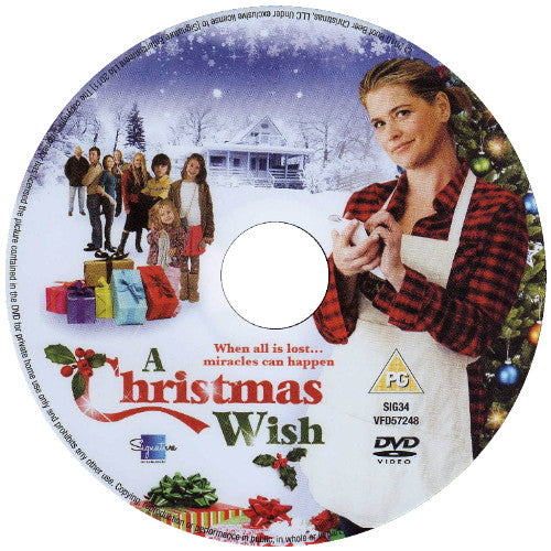 (01) A CHRISTMAS WISH DVD HALLMARK MOVIE 2011 - Kristy Swanson