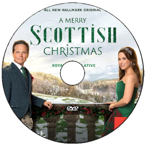 A MERRY SCOTTISH CHRISTMAS DVD HALLMARK MOVIE 2023 Lacey Chabert