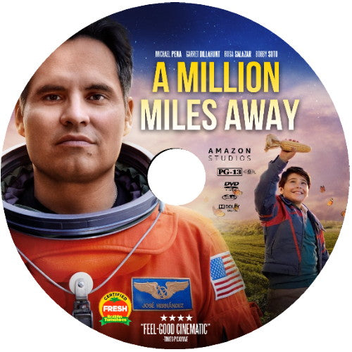 A MILLION MILES AWAY DVD 2023 PRIME MOVIE Michael Peña