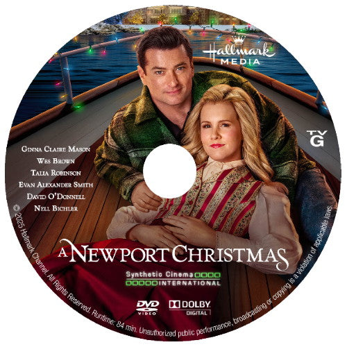 (01) A NEWPORT CHRISTMAS DVD MOVIE 2025 Wes Brown
