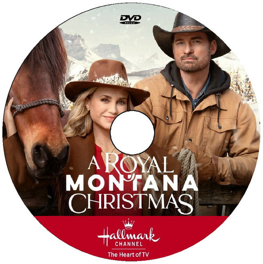 (02) A ROYAL MONTANA CHRISTMAS DVD MOVIE 2025 Warren Christie