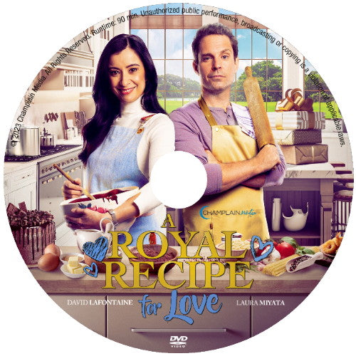 A ROYAL RECIPE FOR LOVE DVD MOVIE 2023