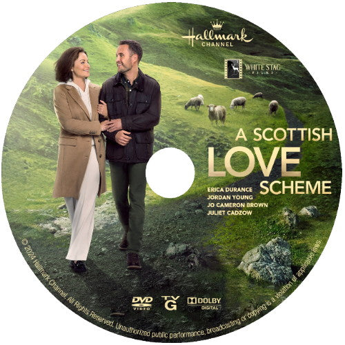 A SCOTTISH LOVE SCHEME DVD HALLMARK MOVIE 2024
