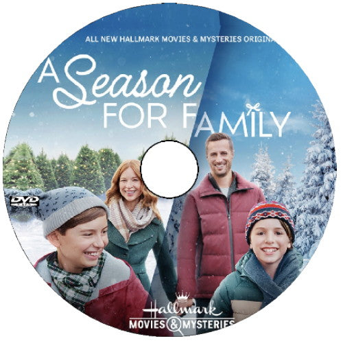 A SEASON FOR FAMILY DVD HALLMARK CHRISTMAS MOVIE 2023 Brendan Penny
