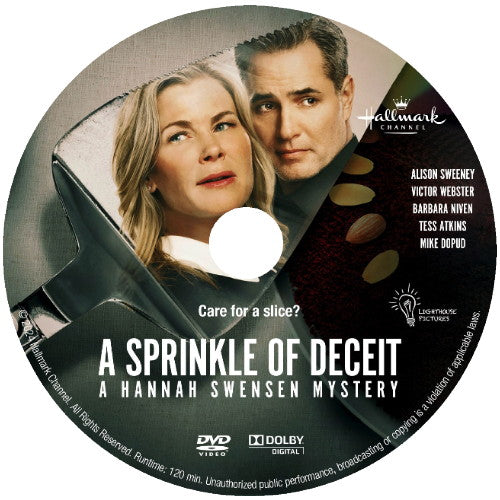 A SPRINKLE OF DECEIT: A HANNAH SWENSEN MYSTERY DVD 2024