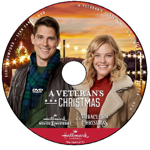 A VETERAN'S CHRISTMAS DVD 2020 HALLMARK MOVIE - Sean Faris