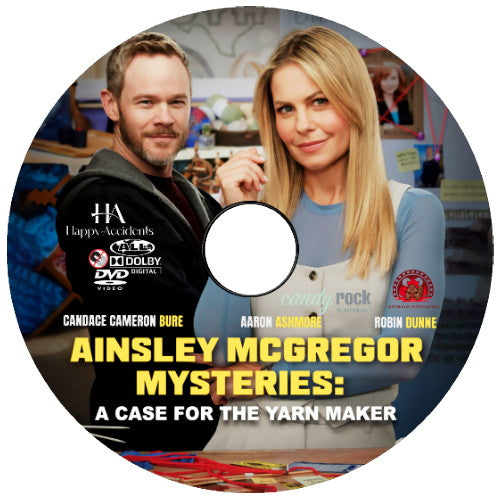 (02) AINSLEY McGREGOR MYSTERIES: A CASE FOR THE YARN MAKER DVD GAF MOVIE 2025