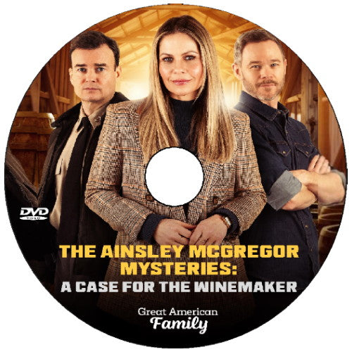 (26) Ainsley McGregor Mysteries: A Case for the Winemaker DVD GAF 2024