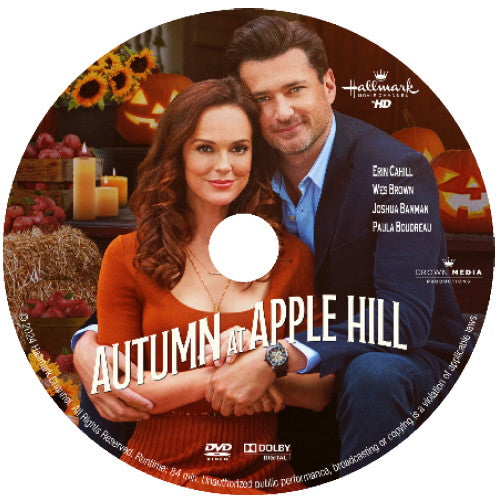 AUTUMN AT APPLE HILL DVD MOVIE 2024 Erin Cahill, Wes Brown