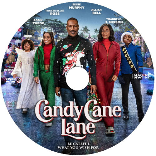 CANDY CANE LANE DVD PRIME CHRISTMAS MOVIE 2023 Eddie Murphy