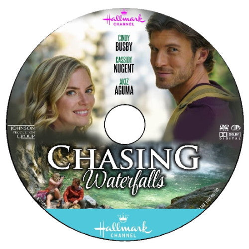 CHASING WATERFALLS DVD HALLMARK MOVIE 2021 Cindy Busby, Christopher Russell