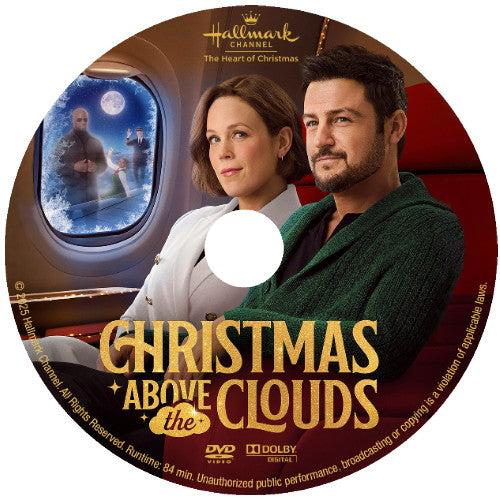 (02) CHRISTMAS ABOVE THE CLOUDS DVD MOVIE 2025 Tyler Hynes