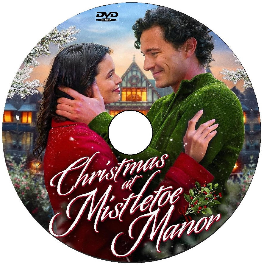 (24) CHRISTMAS AT MISTLETOE MANOR DVD GAC MOVIE 2025