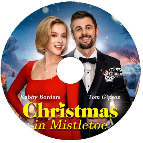 (12) CHRISTMAS IN MISTLETOE DVD MOVIE 2025
