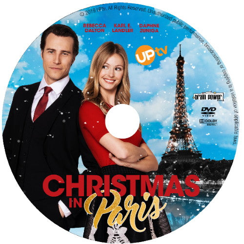 CHRISTMAS IN PARIS DVD 2019 UPTV MOVIE