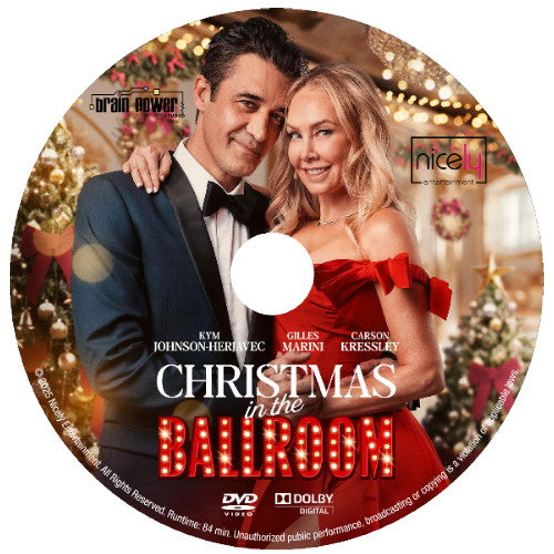 (10) CHRISTMAS IN THE BALLROOM DVD MOVIE 2025