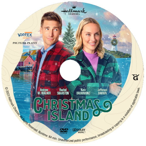 CHRISTMAS ISLAND DVD HALLMARK MOVIE 2023 Andrew Walker